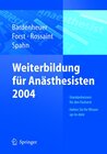 Buchcover Weiterbildung für den Anästhesisten 2004