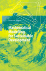 Buchcover Mathematical Modelling for Sustainable Development