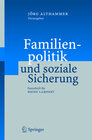 Buchcover Familienpolitik und soziale Sicherung