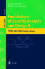 Buchcover Foundations of Security Analysis and Design II