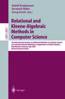 Buchcover Relational and Kleene-Algebraic Methods in Computer Science