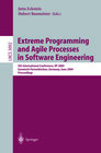 Buchcover Extreme Programming and Agile Processes in Software Engineering