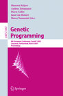 Buchcover Genetic Programming