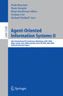 Buchcover Agent-Oriented Information Systems II
