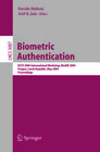 Buchcover Biometric Authentication