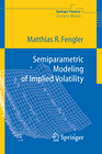 Buchcover Semiparametric Modeling of Implied Volatility