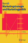 Buchcover Marketingstrategie und Marketingpolitik