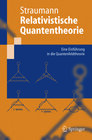 Buchcover Relativistische Quantentheorie
