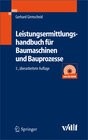 Buchcover Leistungsermittlungshandbuch für Baumaschinen und Bauprozesse