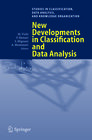 Buchcover New Developments in Classification and Data Analysis
