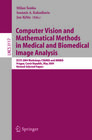 Buchcover Computer Vision and Mathematical Methods in Medical and Biomedical Image Analysis