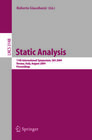 Buchcover Static Analysis