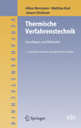 Buchcover Thermische Verfahrenstechnik