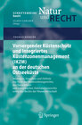 Buchcover Vorsorgender Küstenschutz und Integriertes Küstenzonenmanagement (IKZM) an der deutschen Ostseeküste