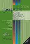 Buchcover HagerROM 2006. Hagers Handbuch der Drogen und Arzneistoffe