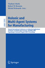 Buchcover Holonic and Multi-Agent Systems for Manufacturing