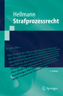 Buchcover Strafprozessrecht