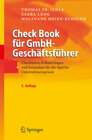 Buchcover Check Book für GmbH-Geschäftsführer