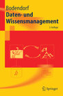 Buchcover Daten- und Wissensmanagement