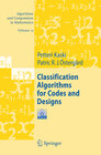 Buchcover Classification Algorithms for Codes and Designs