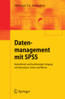 Buchcover Datenmanagement mit SPSS