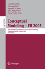 Buchcover Conceptual Modeling - ER 2005