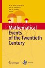 Buchcover Mathematical Events of the Twentieth Century