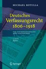 Buchcover Deutsches Verfassungsrecht 1806 - 1918