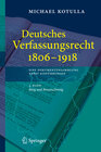 Buchcover Deutsches Verfassungsrecht 1806 - 1918