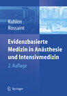 Buchcover Evidenzbasierte Medizin in Anästhesie und Intensivmedizin