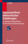 Buchcover Layoutsynthese elektronischer Schaltungen - Grundlegende Algorithmen für die Entwurfsautomatisierung