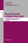 Buchcover Theorem Proving in Higher Order Logics