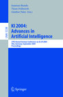 Buchcover KI 2004: Advances in Artificial Intelligence