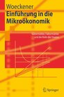 Buchcover Einführung in die Mikroökonomik