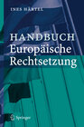 Buchcover Handbuch Europäische Rechtsetzung