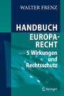 Buchcover Handbuch Europarecht