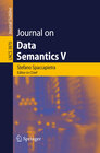 Buchcover Journal on Data Semantics V