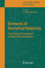 Buchcover Elements of Numerical Relativity