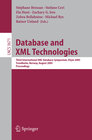 Buchcover Database and XML Technologies