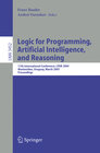 Buchcover Logic for Programming, Artificial Intelligence, and Reasoning