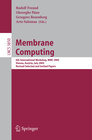 Buchcover Membrane Computing