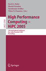 Buchcover High Performance Computing – HiPC 2005