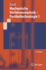 Buchcover Mechanische Verfahrenstechnik - Partikeltechnologie 1