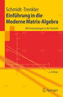 Buchcover Einführung in die Moderne Matrix-Algebra