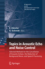 Buchcover Topics in Acoustic Echo and Noise Control