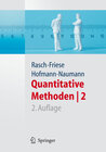 Buchcover Quantitative Methoden 2. Einführung in die Statistik für Psychologen und Sozialwissenschaftler