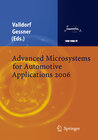 Buchcover Advanced Microsystems for Automotive Applications 2006