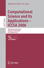 Buchcover Computational Science and Its Applications - ICCSA 2006