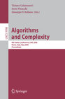Buchcover Algorithms and Complexity
