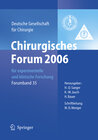 Buchcover Chirurgisches Forum 2006 für experimentelle und klinische Forschung